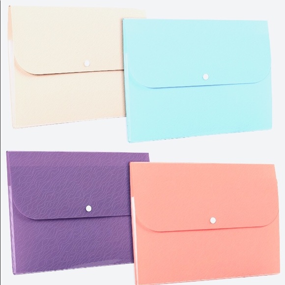 Office File Folders Plastic Envelope Document Holder Poshmark